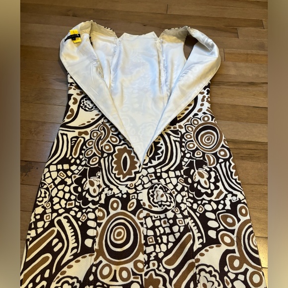 EUC David Meister Summer Shift Sheath Dress - Picture 9 of 10